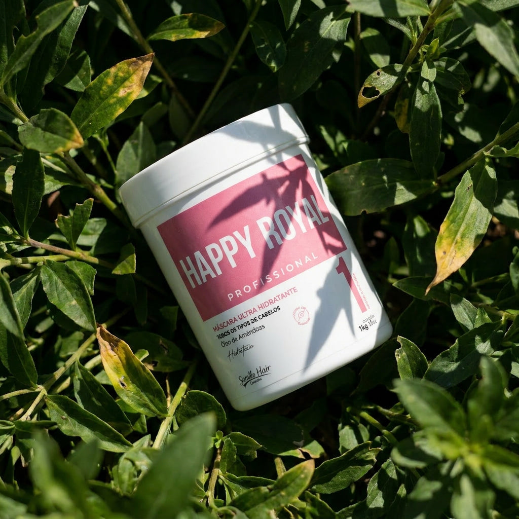 Máscara Happy Royal Profissional - 1kg - Semélle Hair