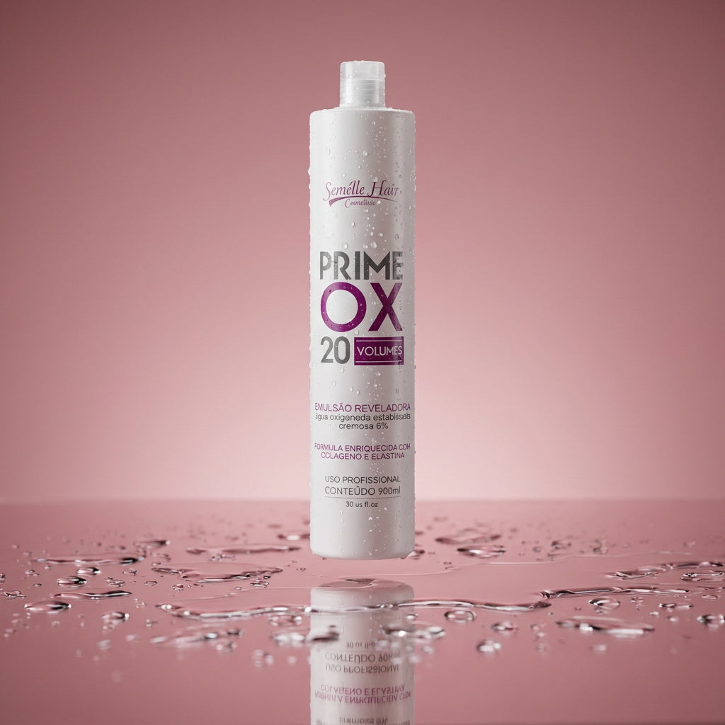 Emulsão Reveladora Prime OX 20 Volumes - 900ml - Semélle Hair