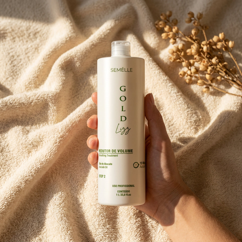 Gloss Reconstrutor Gold Lizz - 1L - Semélle Hair