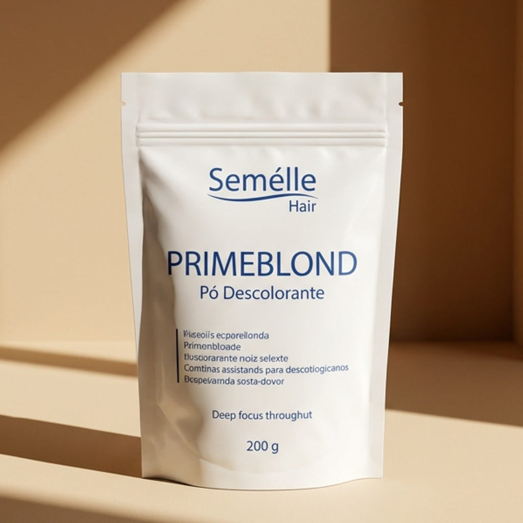 Pó Descolorante Prime Blond Semelle Hair - 500g - Semélle Hair