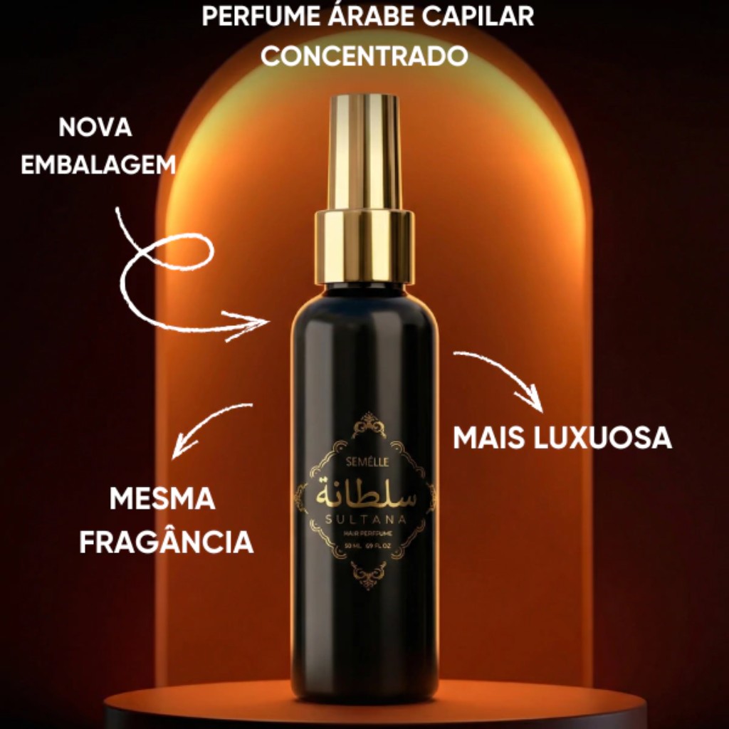 Perfume Capilar Sultana - 50 ml