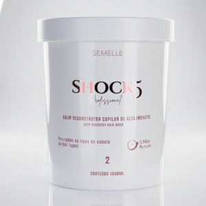 Máscara Shock 5 - 1kg - Semélle Hair