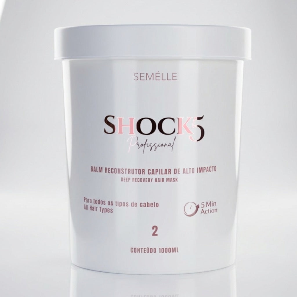 Máscara Shock 5 - 1kg - Semélle Hair